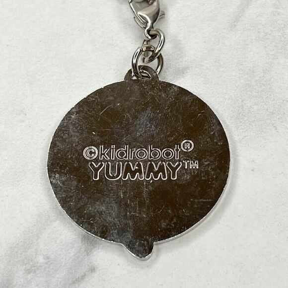 Kid Robot Yummy Sprinkle Donut Doughnut Keychain Keyring - Picture 6 of 7
